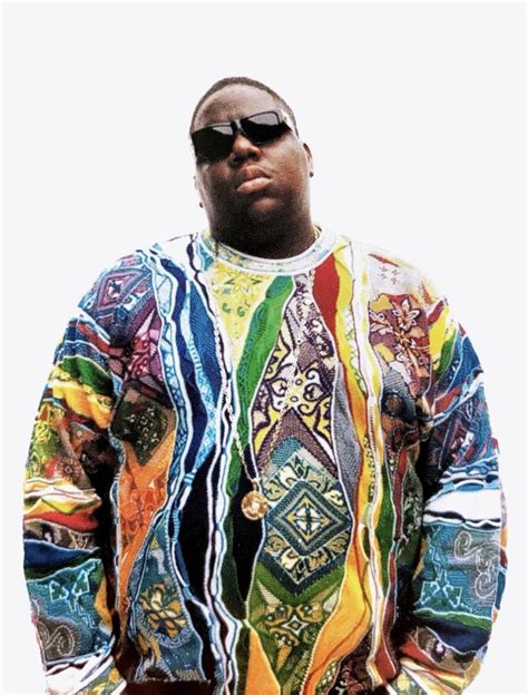 notorious big coogi sweater.